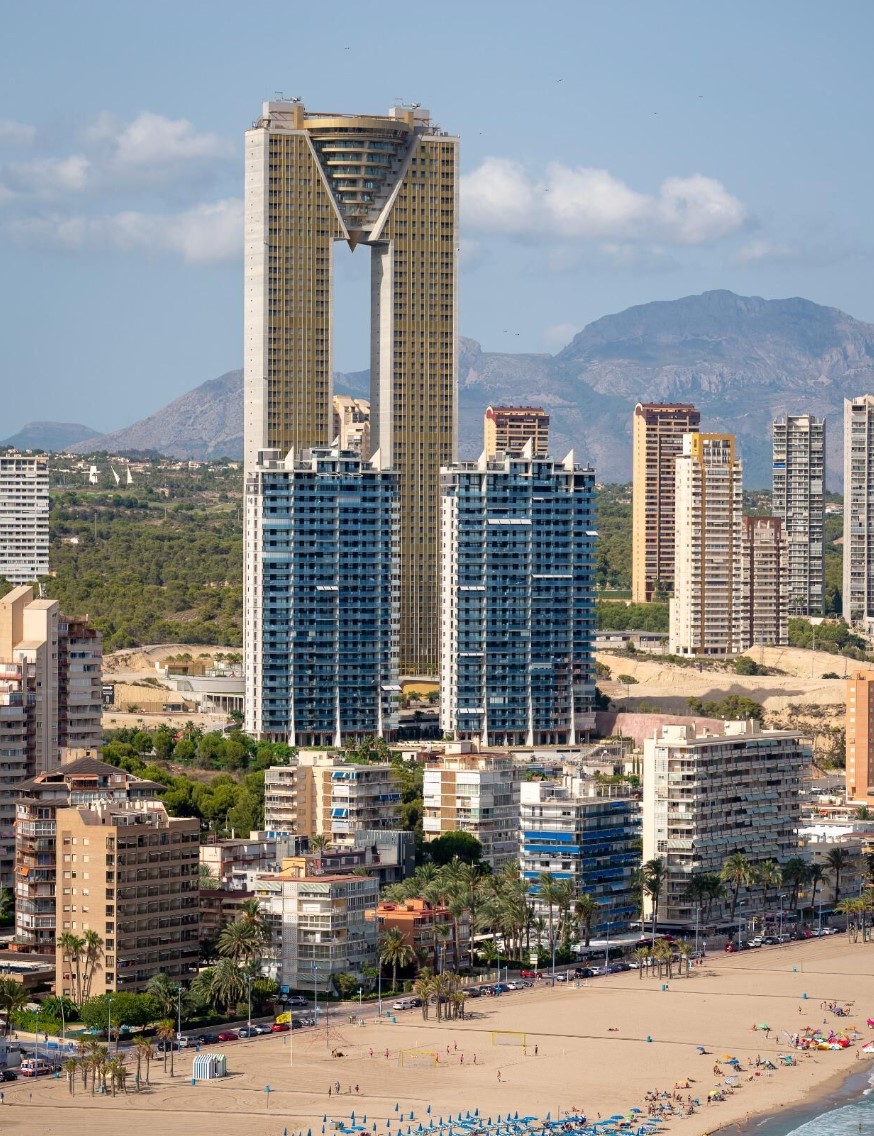 Wohnung am Strand von Poniente Benidorm, Etage 25