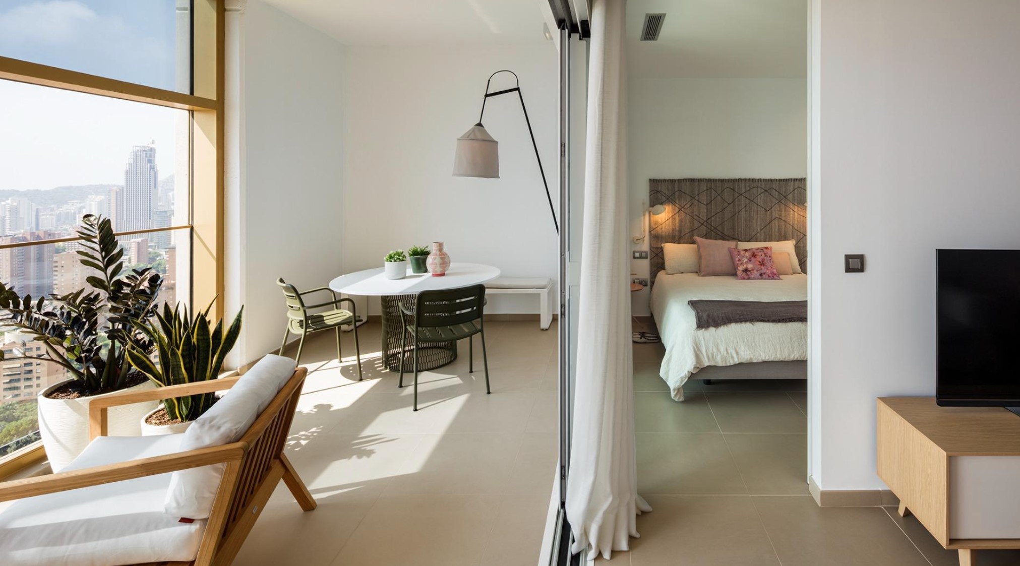 Wohnung am Strand von Poniente Benidorm, Etage 25