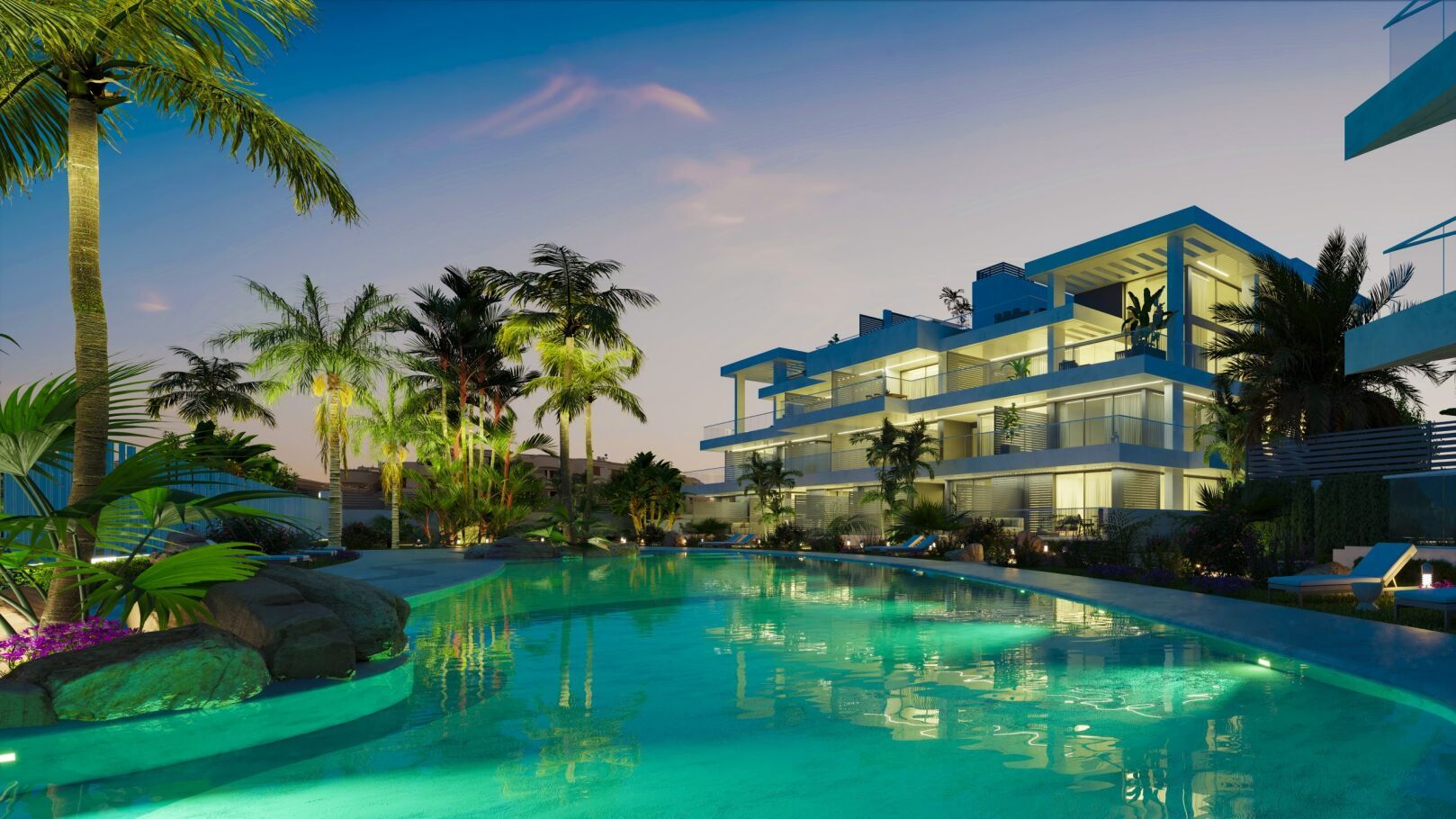 Appartement de 3 chambres au 1er étage en première ligne à Denia