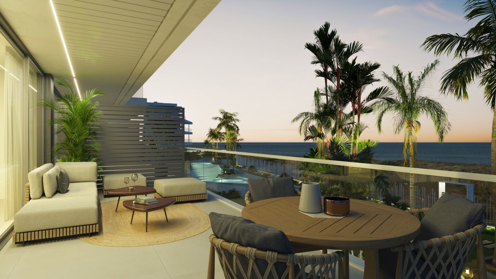 Appartement de 3 chambres au 1er étage en première ligne à Denia