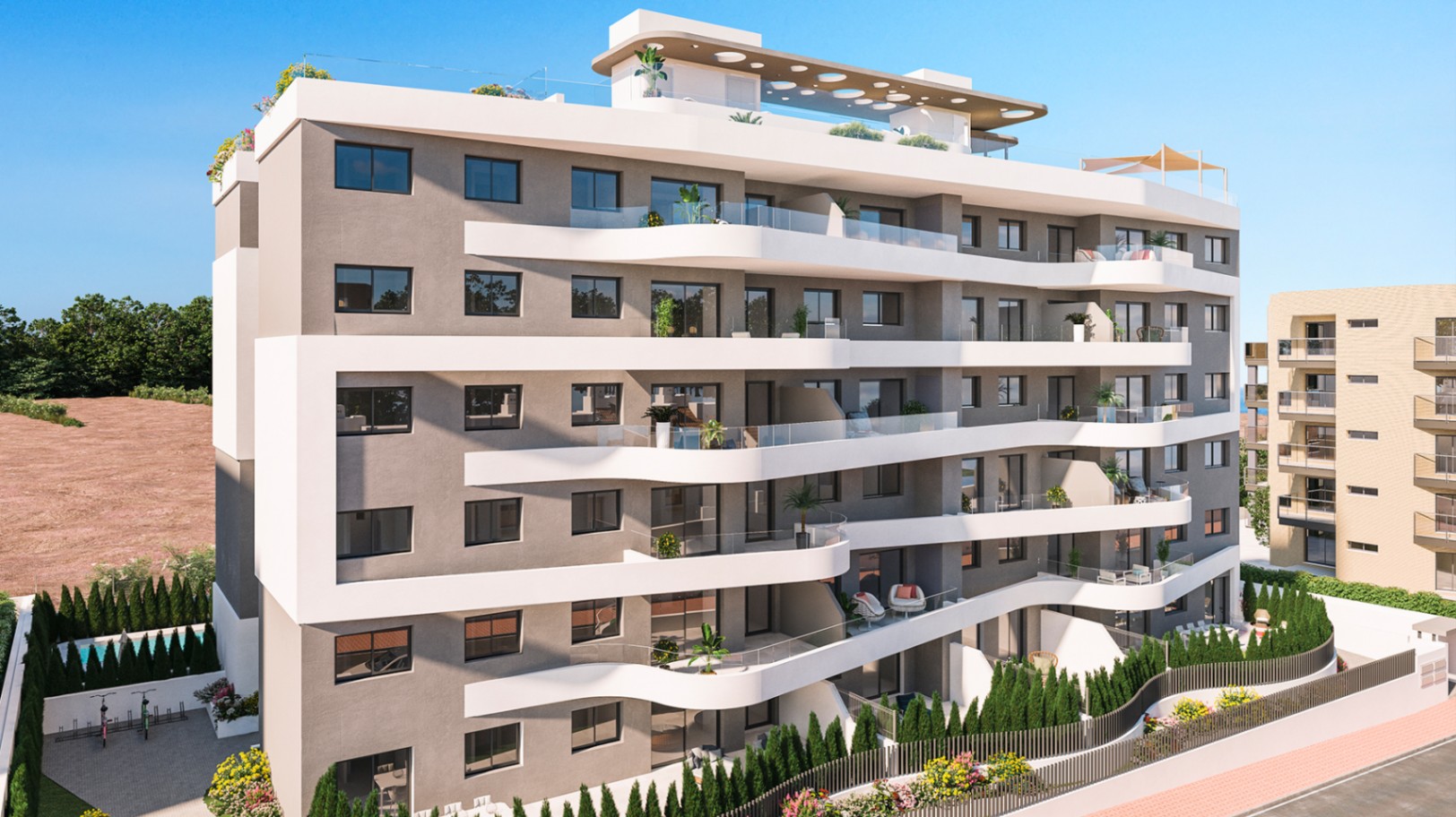 CBHN0699 - Appartements de 3 chambres à 300 mètres de la mer à Punta Prima