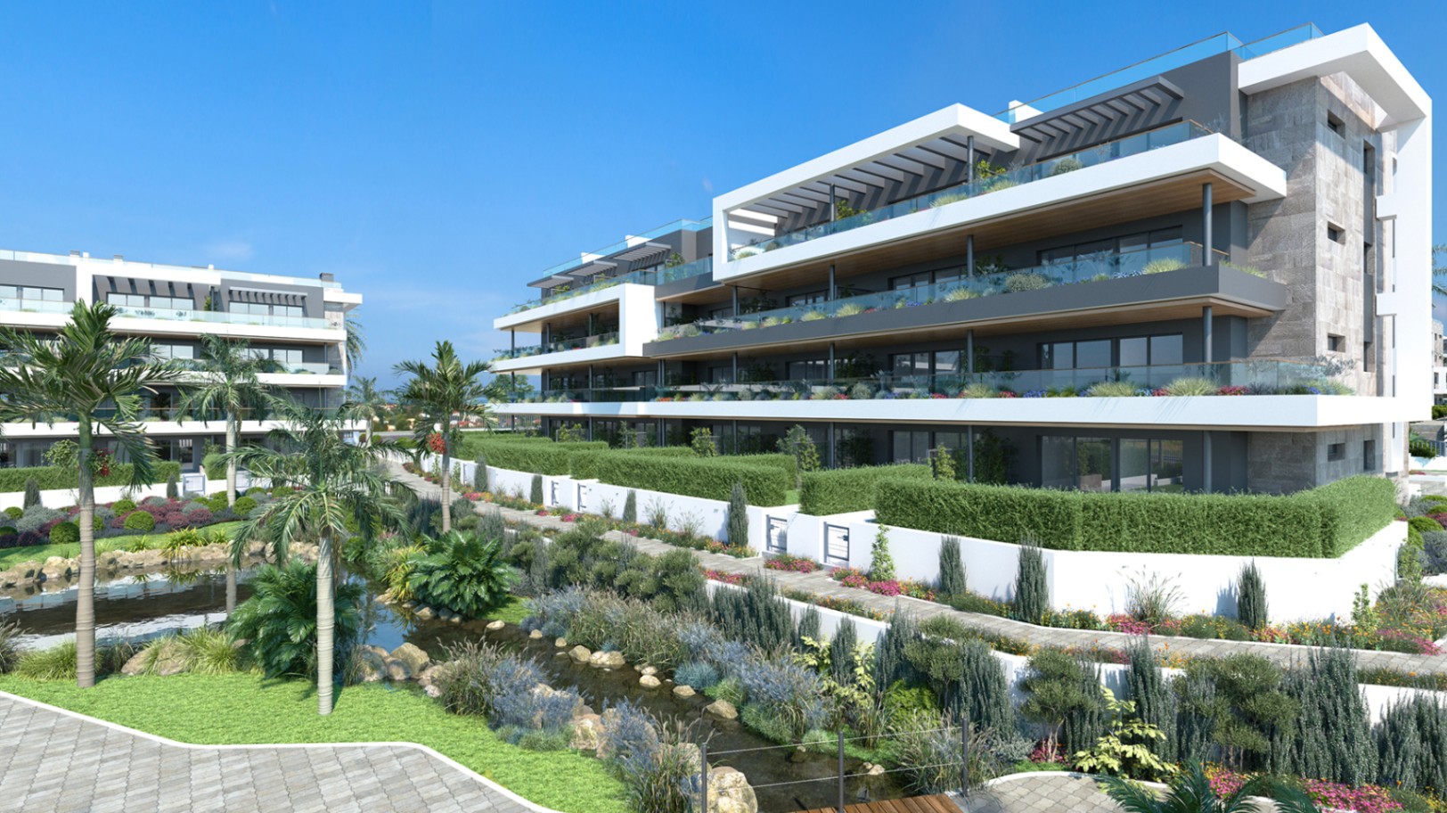 Apartament z 3 sypialniami w ekskluzywnym osiedlu Torrevieja