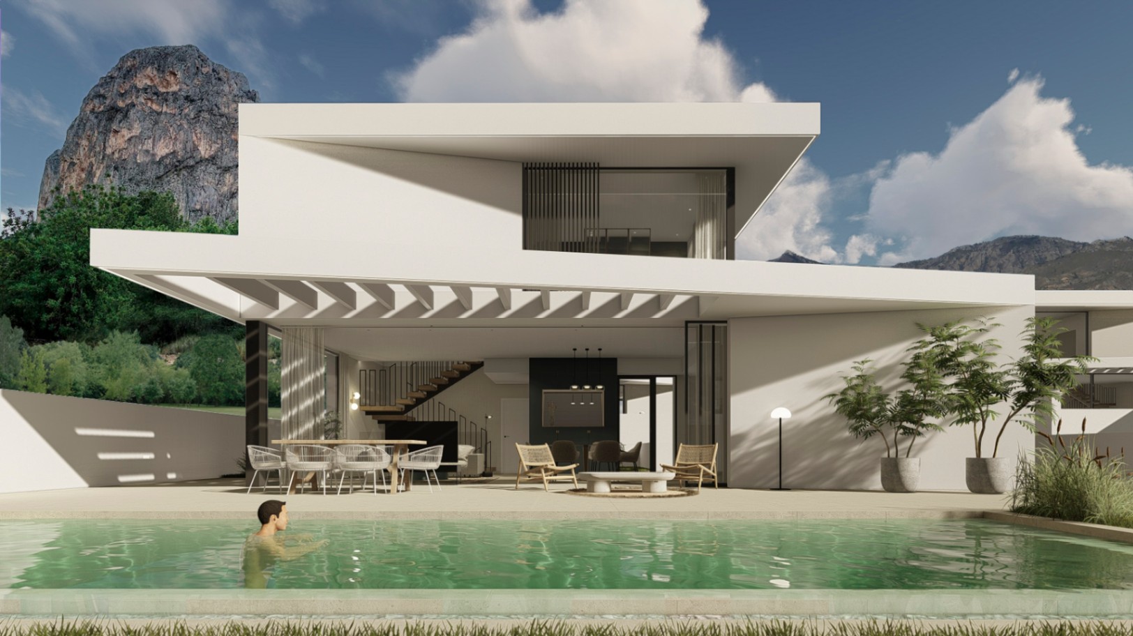 CBHN0736 - Villa de luxe de 3 chambres à Polop