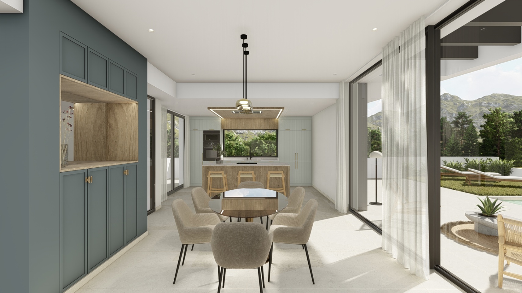 Villa de luxe de 3 chambres à Polop