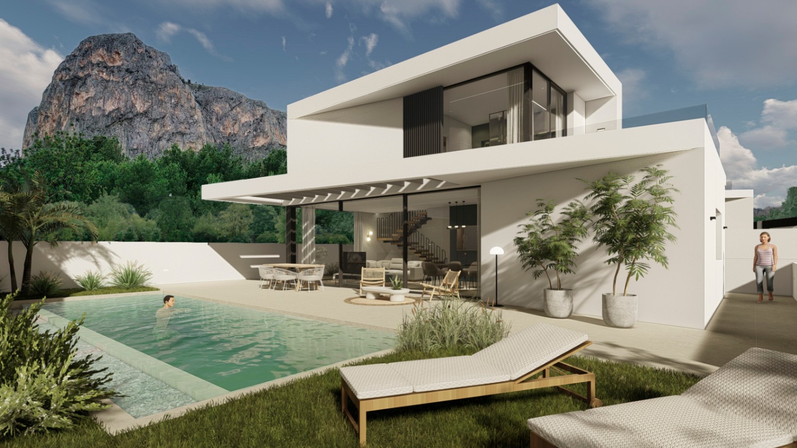 Villa de luxe de 3 chambres à Polop