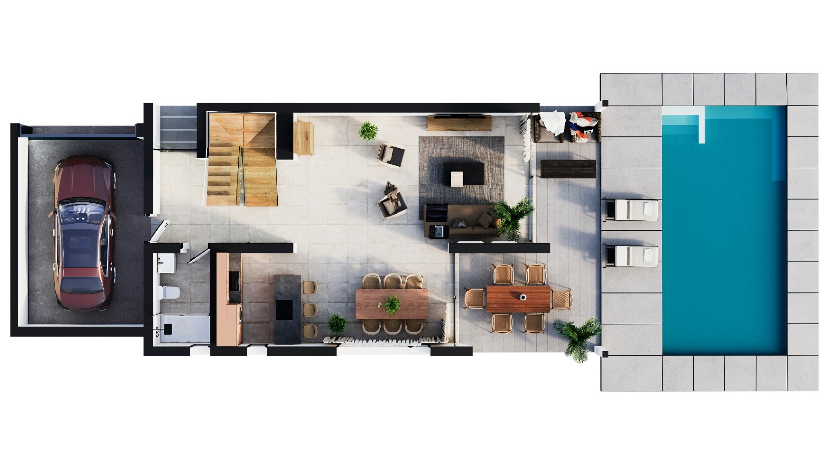 Villa individuelle de 3 chambres à Calpe
