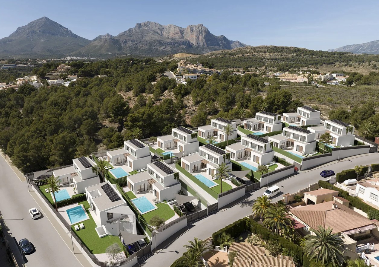 Villa till försäljning i Alfaz Del Pi, Alicante