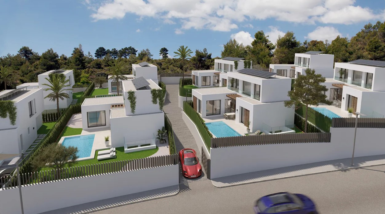 Villa till försäljning i Alfaz Del Pi, Alicante