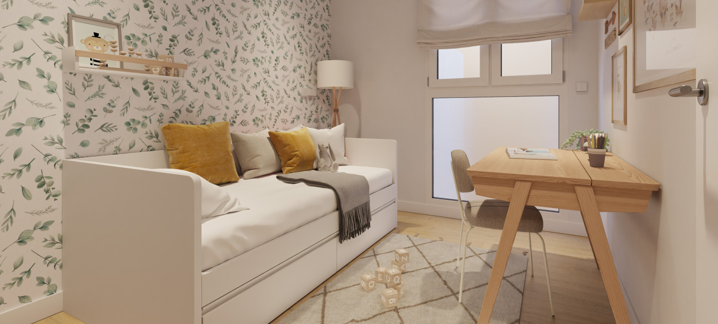 Appartement de 3 chambres au 1er étage dans le centre de Valence