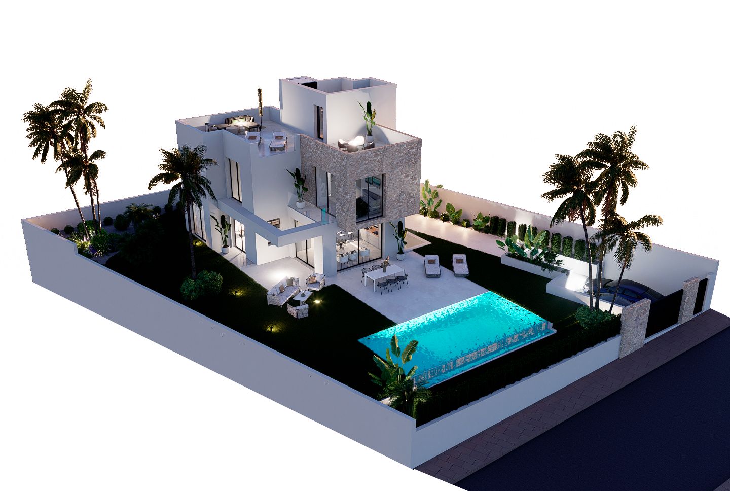 Villa till försäljning i Finestrat, Alicante