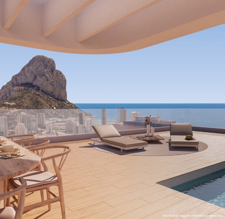 Apartment till försäljning i Calpe, Alicante