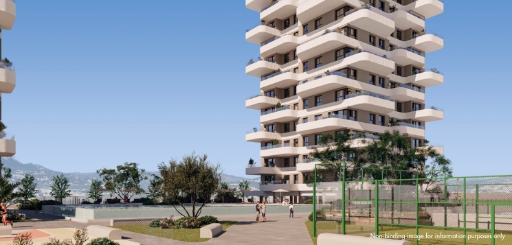 Apartment till försäljning i Calpe, Alicante