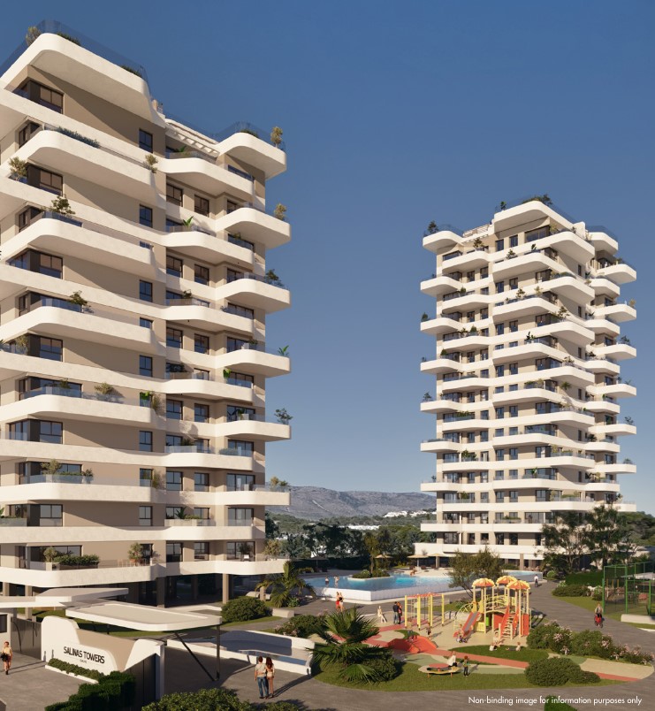 Apartment till försäljning i Calpe, Alicante