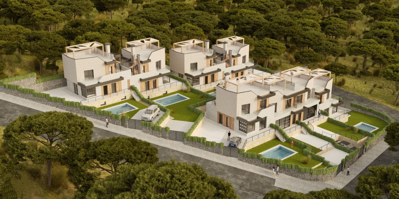 CBHN0783 - Villas neuves à Polop avec 3 chambres