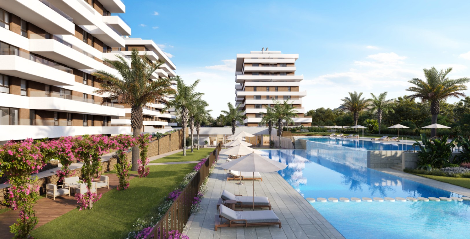 Appartement neuf de 4 chambres à 100 m de la plage à Villajoyosa