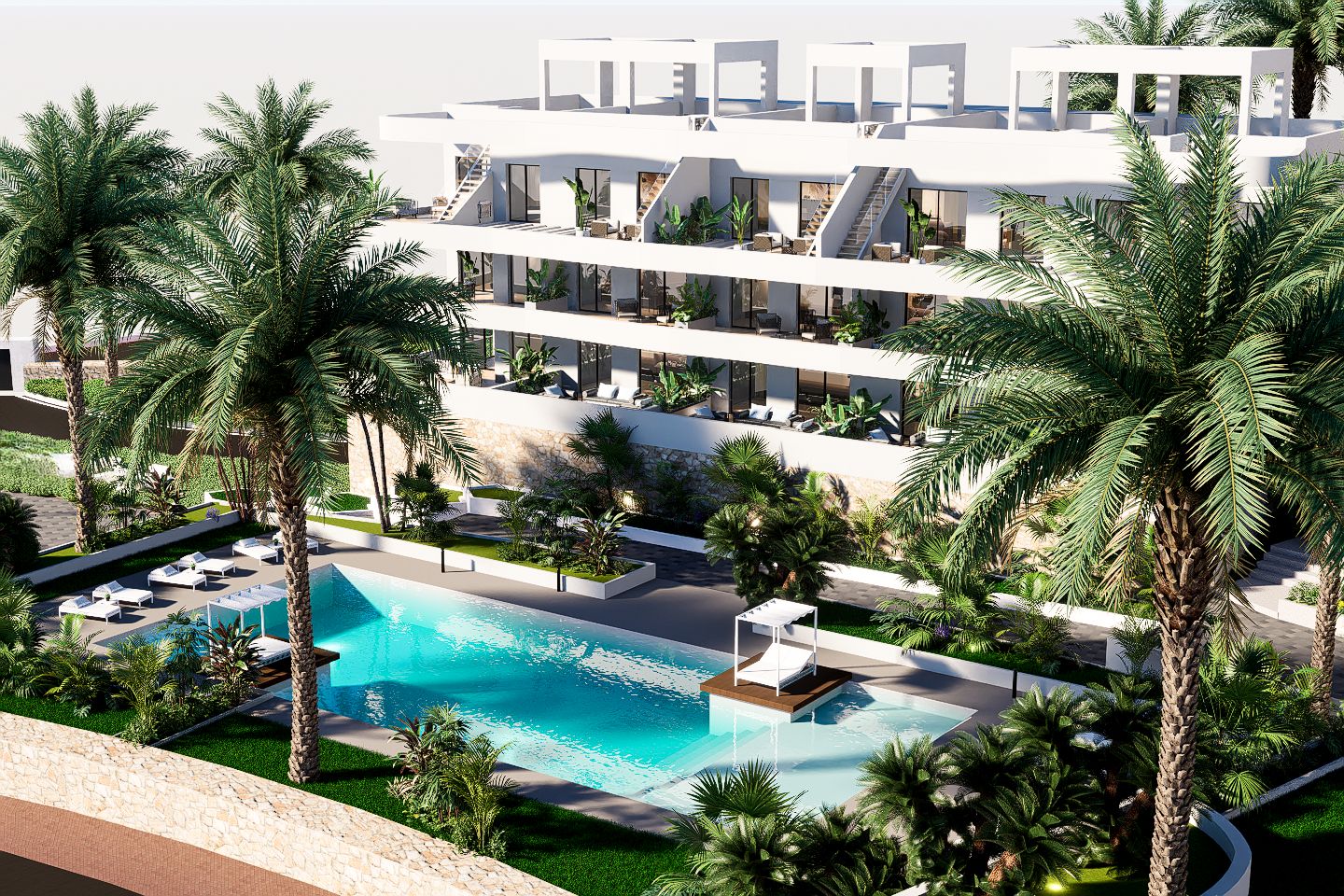 Appartement de 2 chambres au premier étage à Finestrat