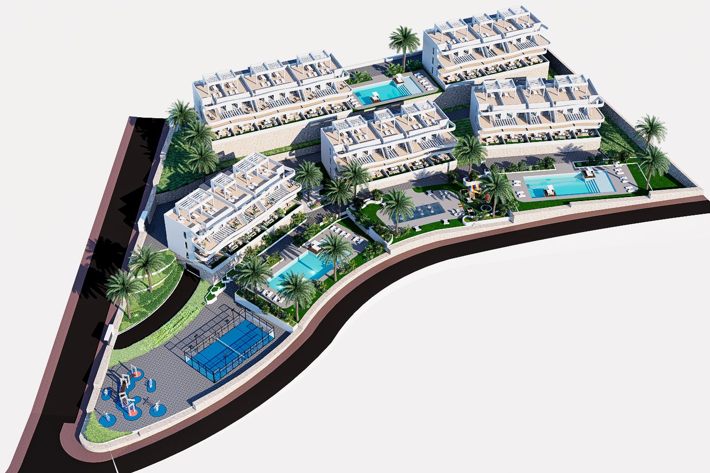 Appartement de 2 chambres au premier étage à Finestrat
