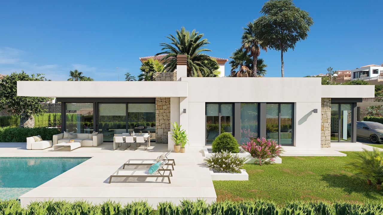 CBHN0804 - Villa de luxe exclusive de 3 chambres à Calpe