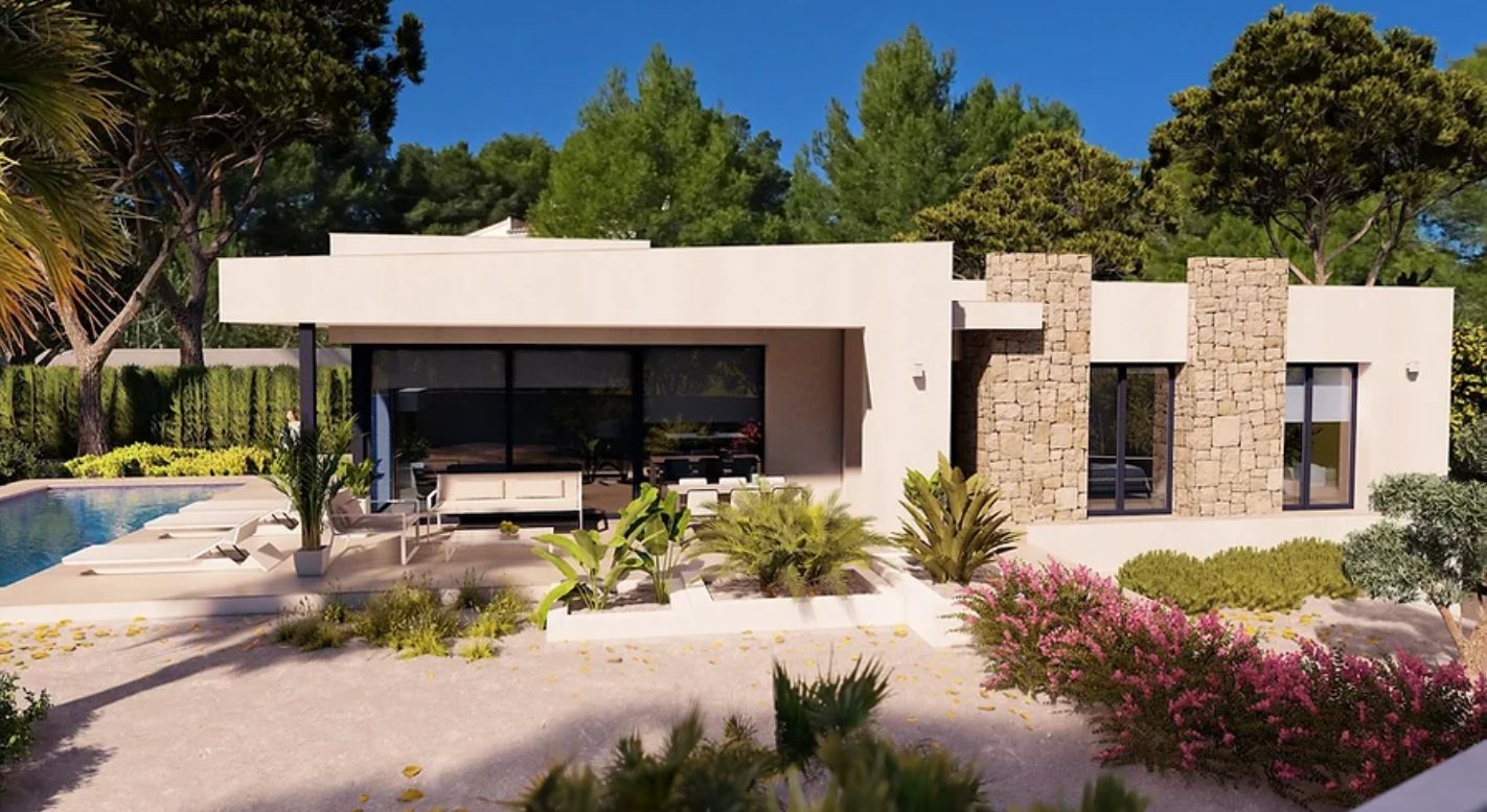 Extraordinaire villa de luxe de 3 chambres à Benissa