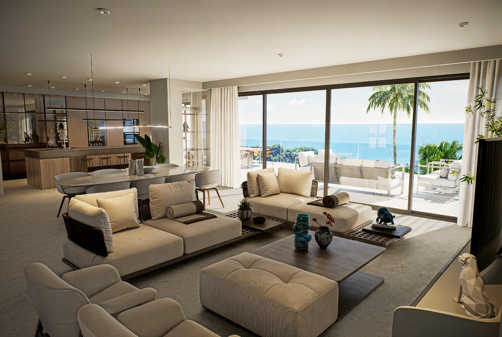 Villa de luxe moderne avec vue sur la mer