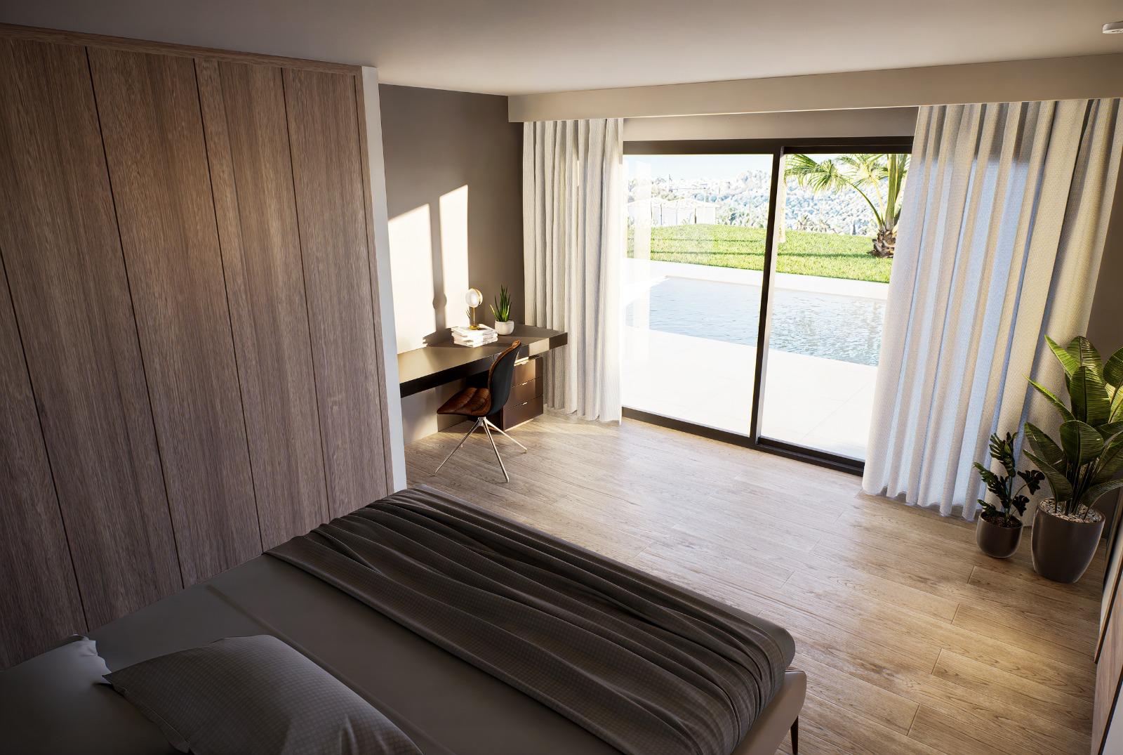 Villa de luxe moderne avec vue sur la mer