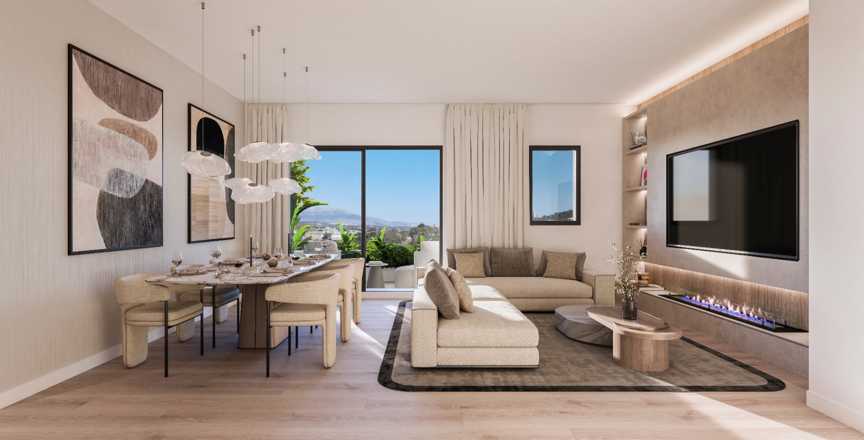 Appartements de luxe de 3 chambres à Villajoyosa