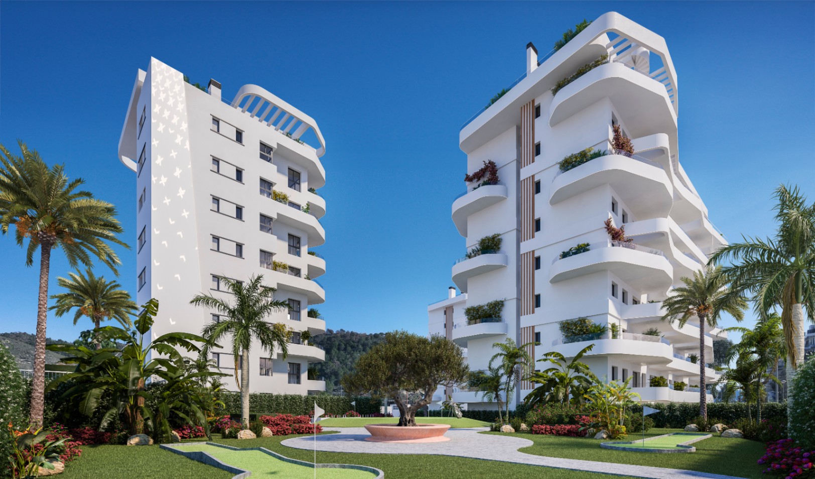 Appartements de luxe de 3 chambres à Villajoyosa
