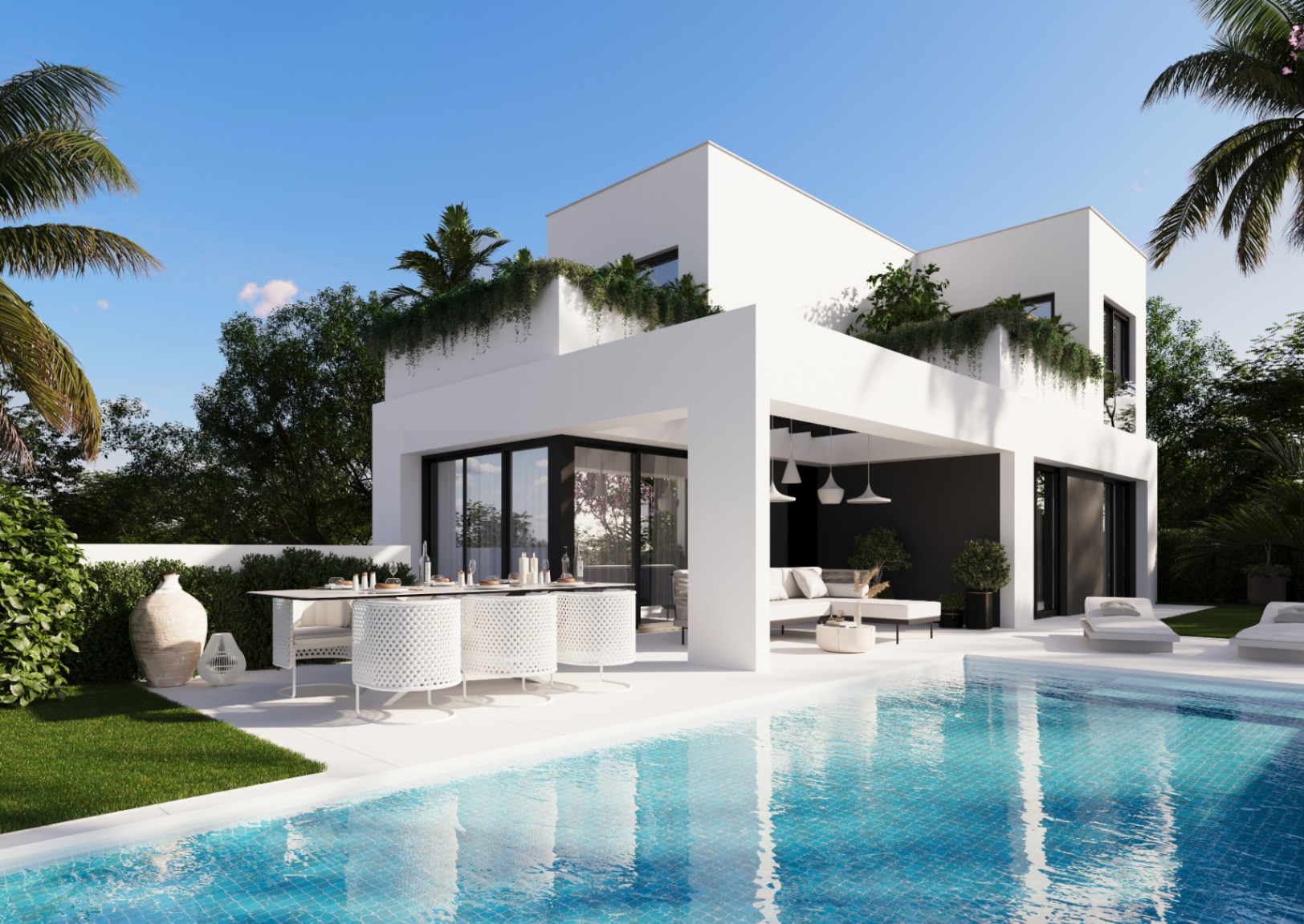 4-bedroom villa with basement