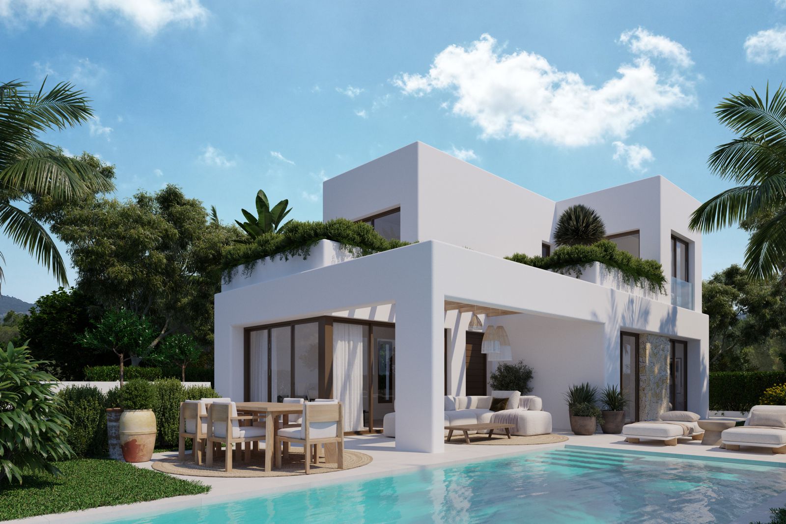 4-bedroom villa with basement