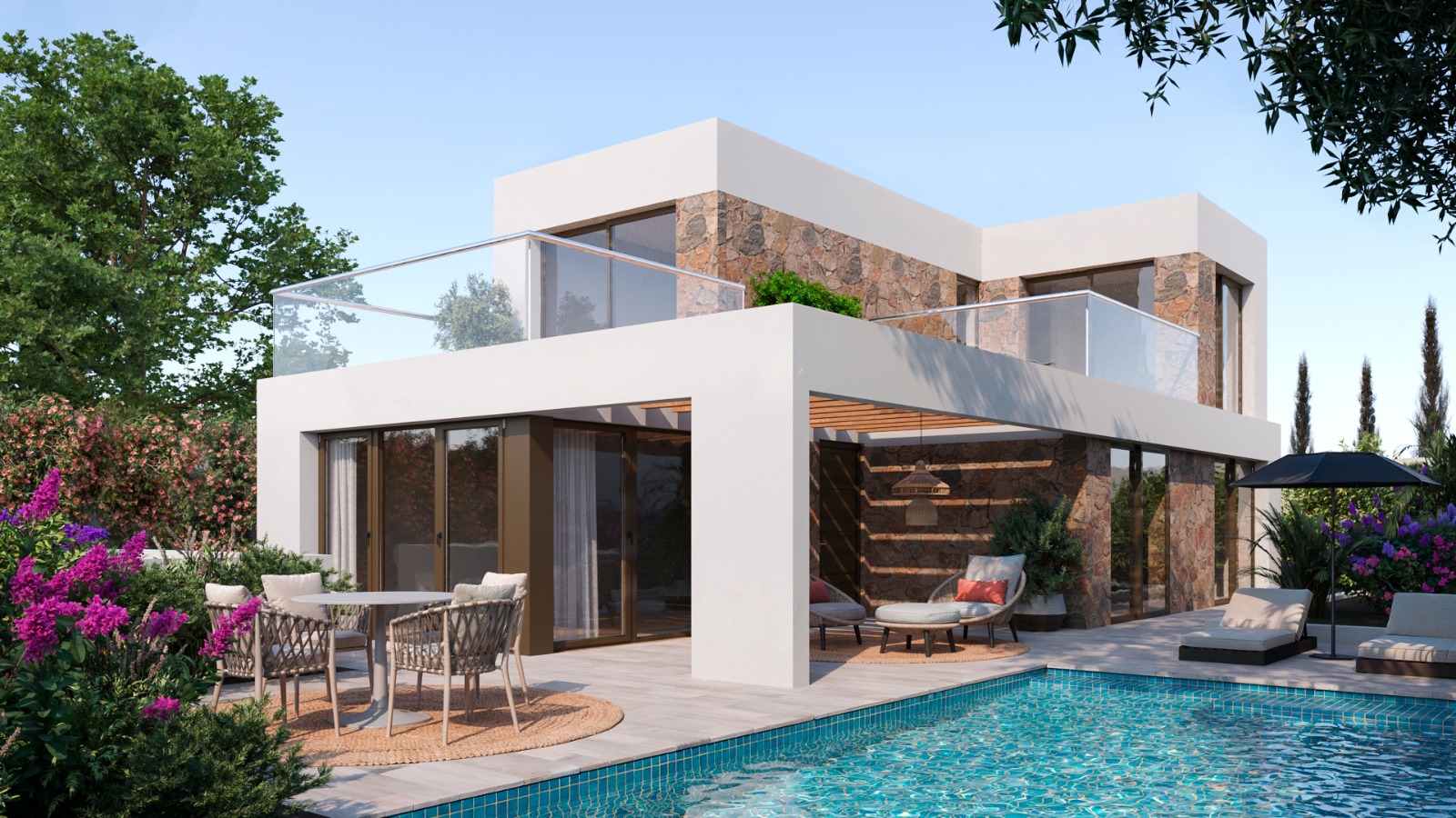 4-bedroom villa with basement