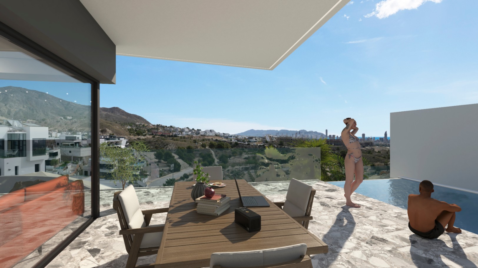 Villa de 4 chambres à Balcón de Finestrat