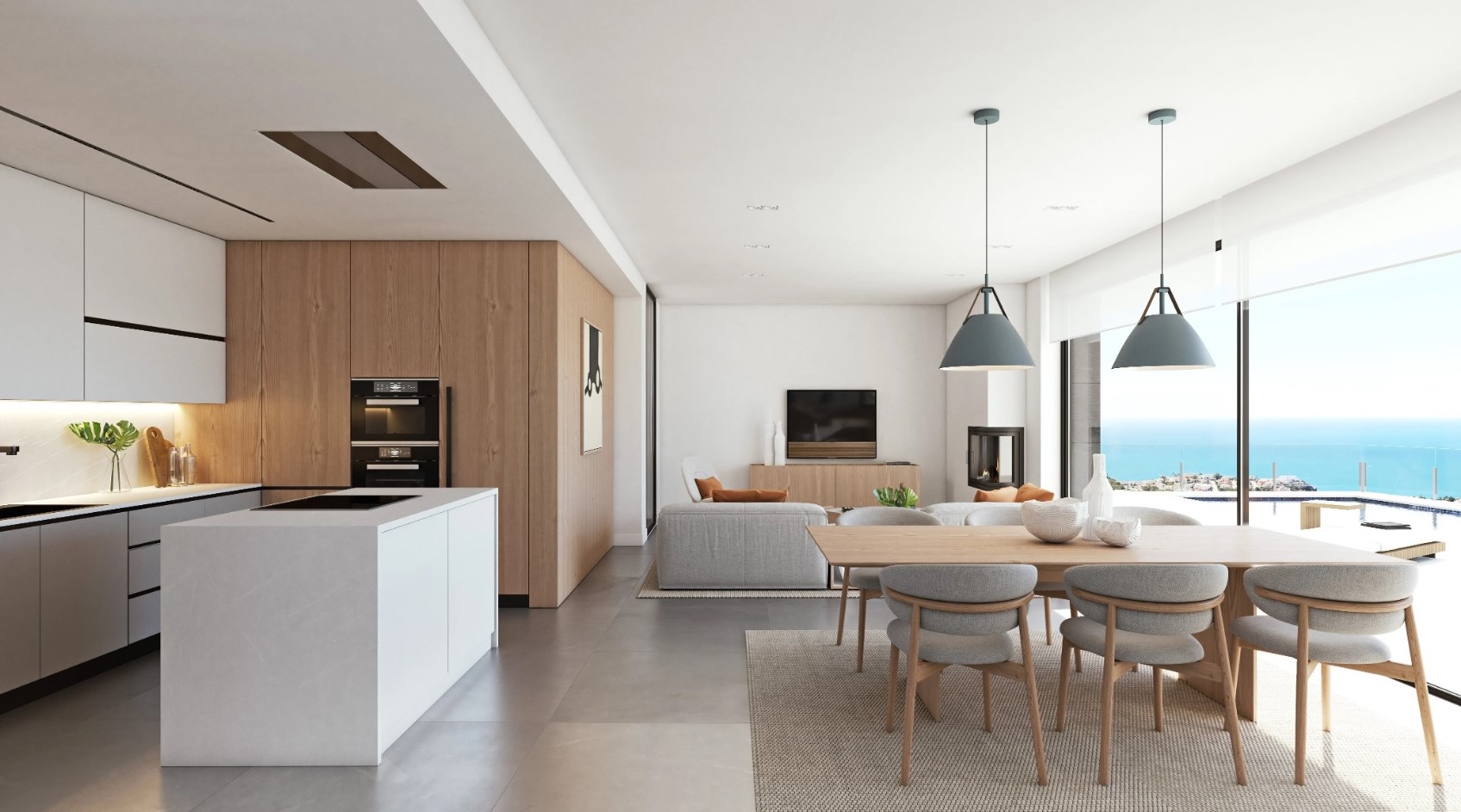Luxe villa met privézwembad en uitzicht op zee in Moraira