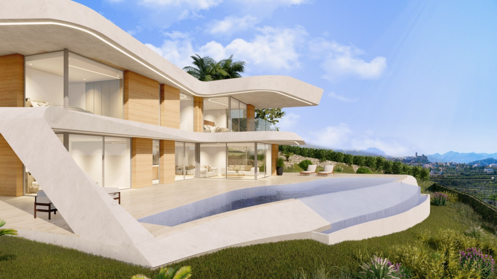 CBHN0897 - Villa de design contemporain avec vue panoramique sur la mer à Javea