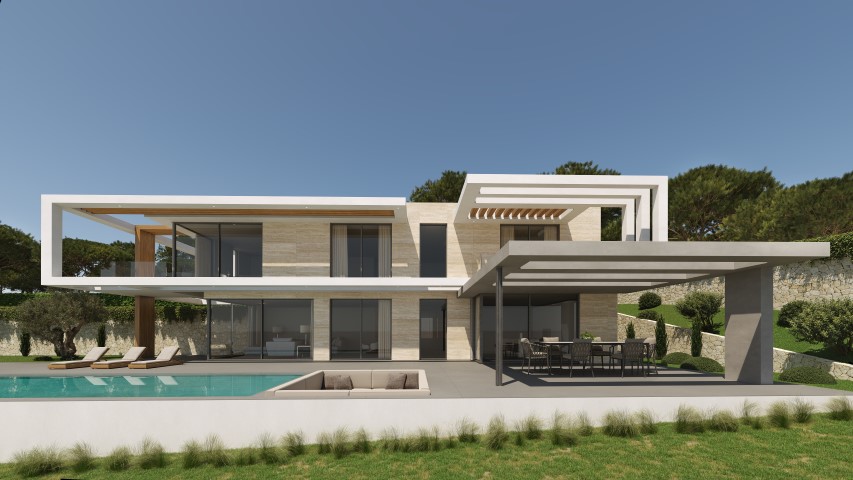Villa with Sea and Mountain Views in Jávea