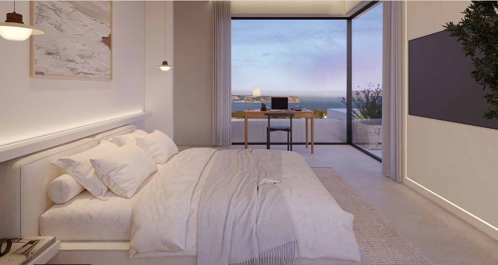 Villa de luxe à Jávea avec vue sur la mer à Javea
