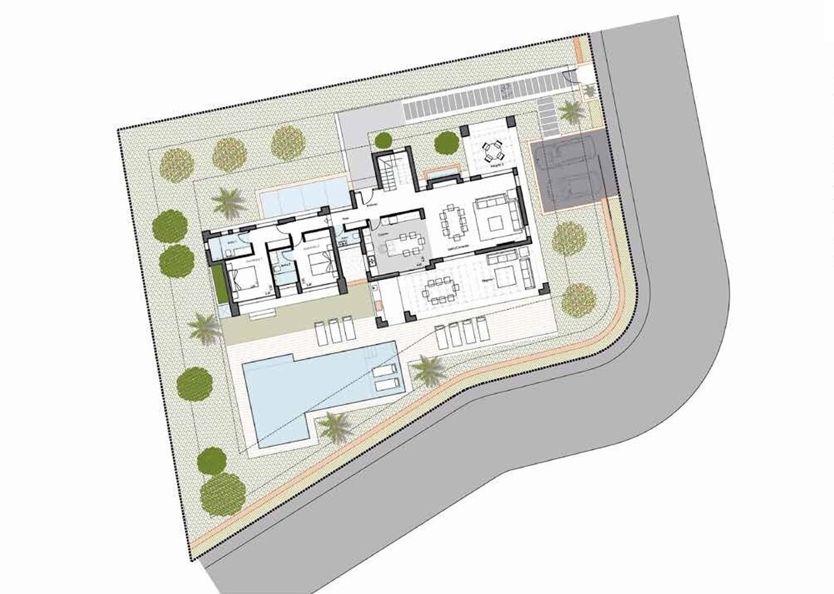 Villa de luxe à Jávea avec vue sur la mer à Javea