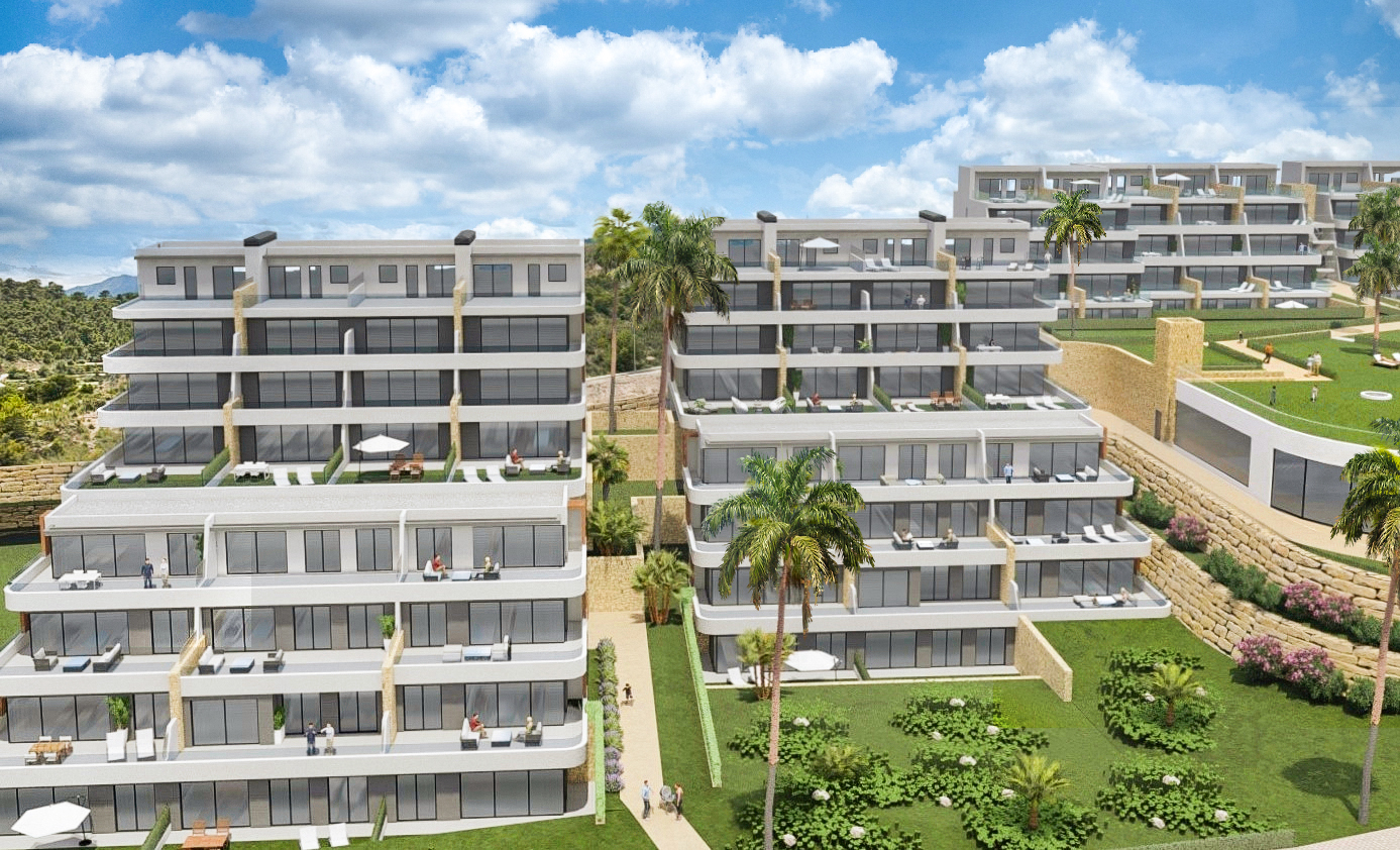 Moderno apartamento en venta con vistas al mar Benidorm