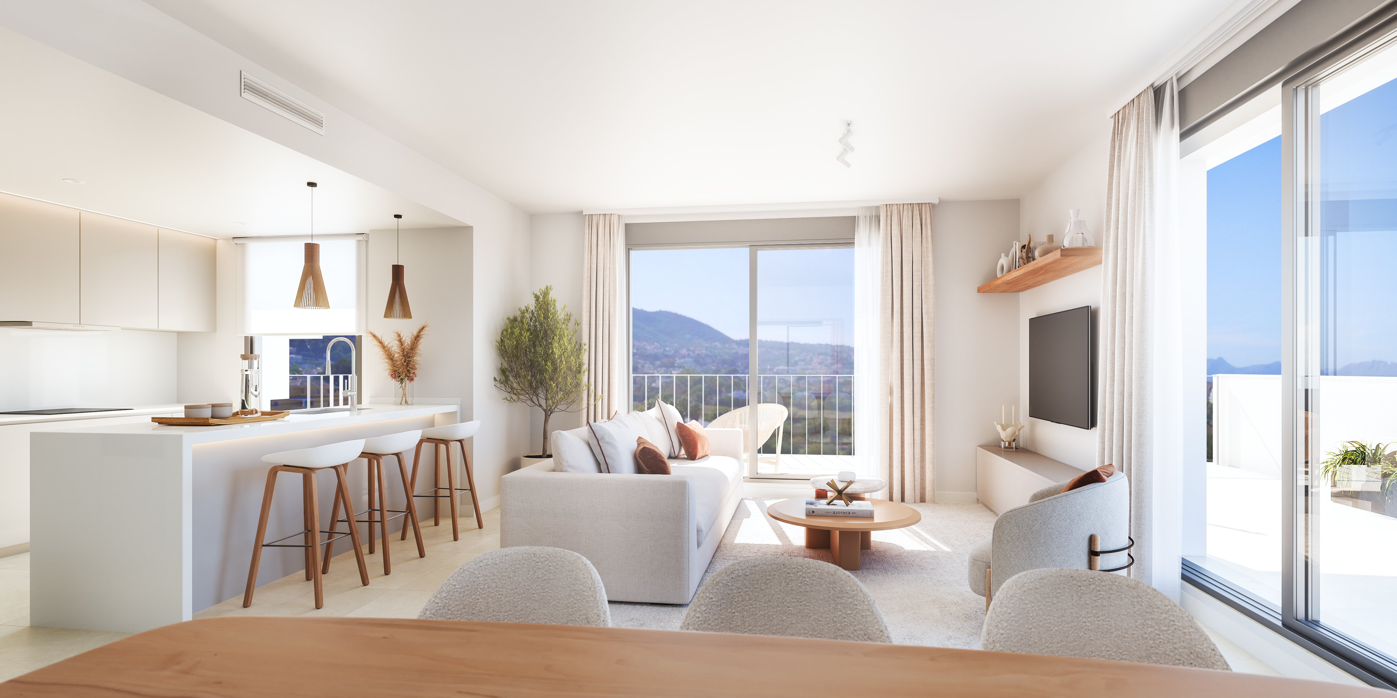 Penthouse til salg i Denia, Alicante