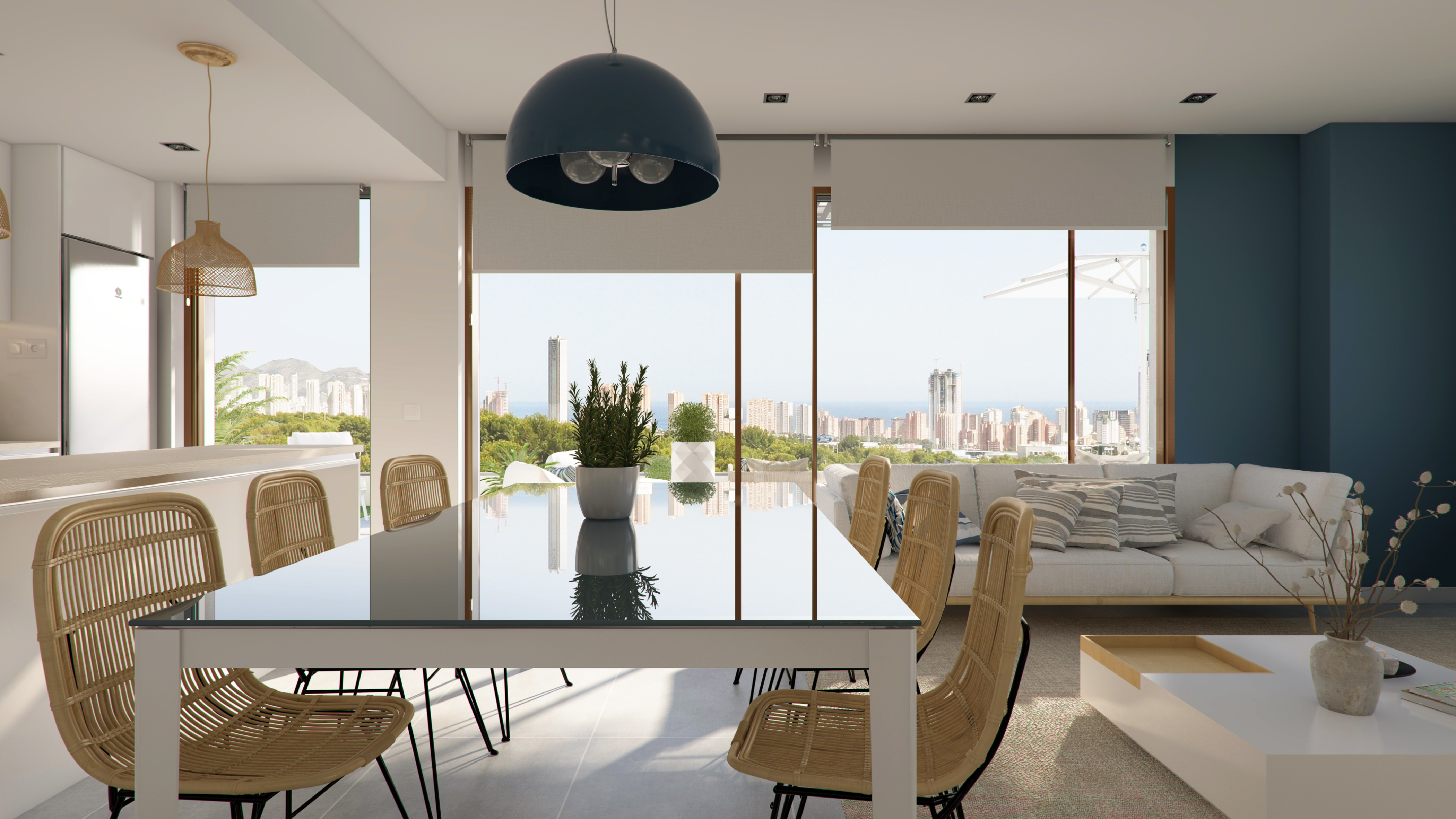 Apartamento en Benidorm con vistas al mar en venta