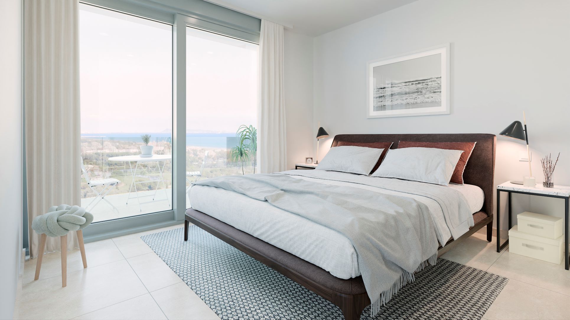 Exklusives Penthouse mit privatem Pool und Panoramablick auf das Meer