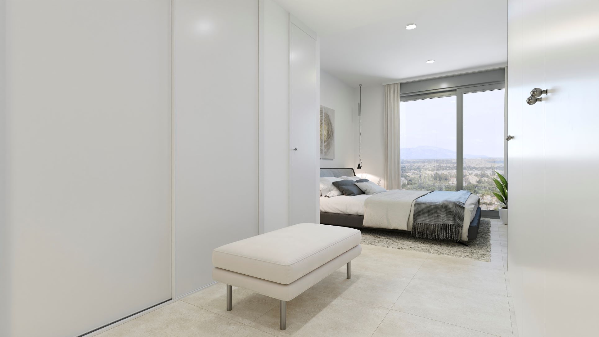 Exklusives Penthouse mit privatem Pool und Panoramablick auf das Meer