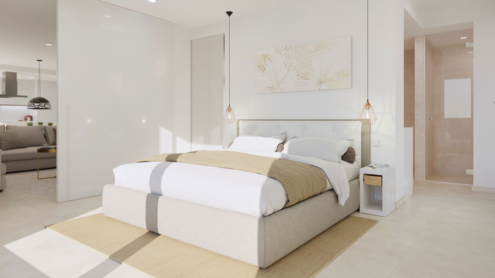 Exklusives Penthouse mit privatem Pool und Panoramablick auf das Meer