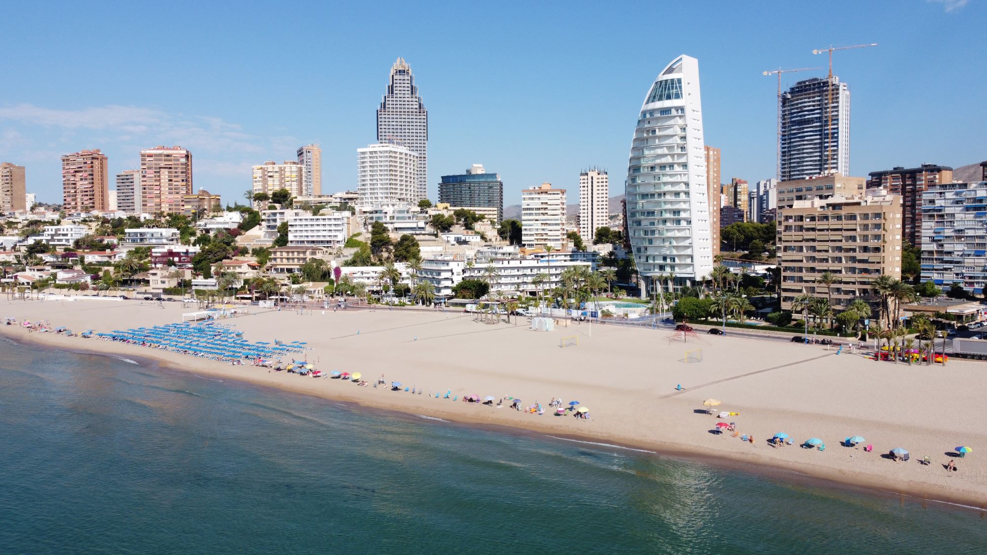 Luxury 2 bedroom apartment on the first line of Poniente beach in Benidorm