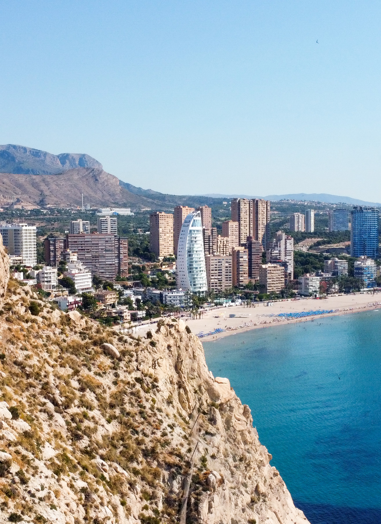 Luxury 2 bedroom apartment on the first line of Poniente beach in Benidorm