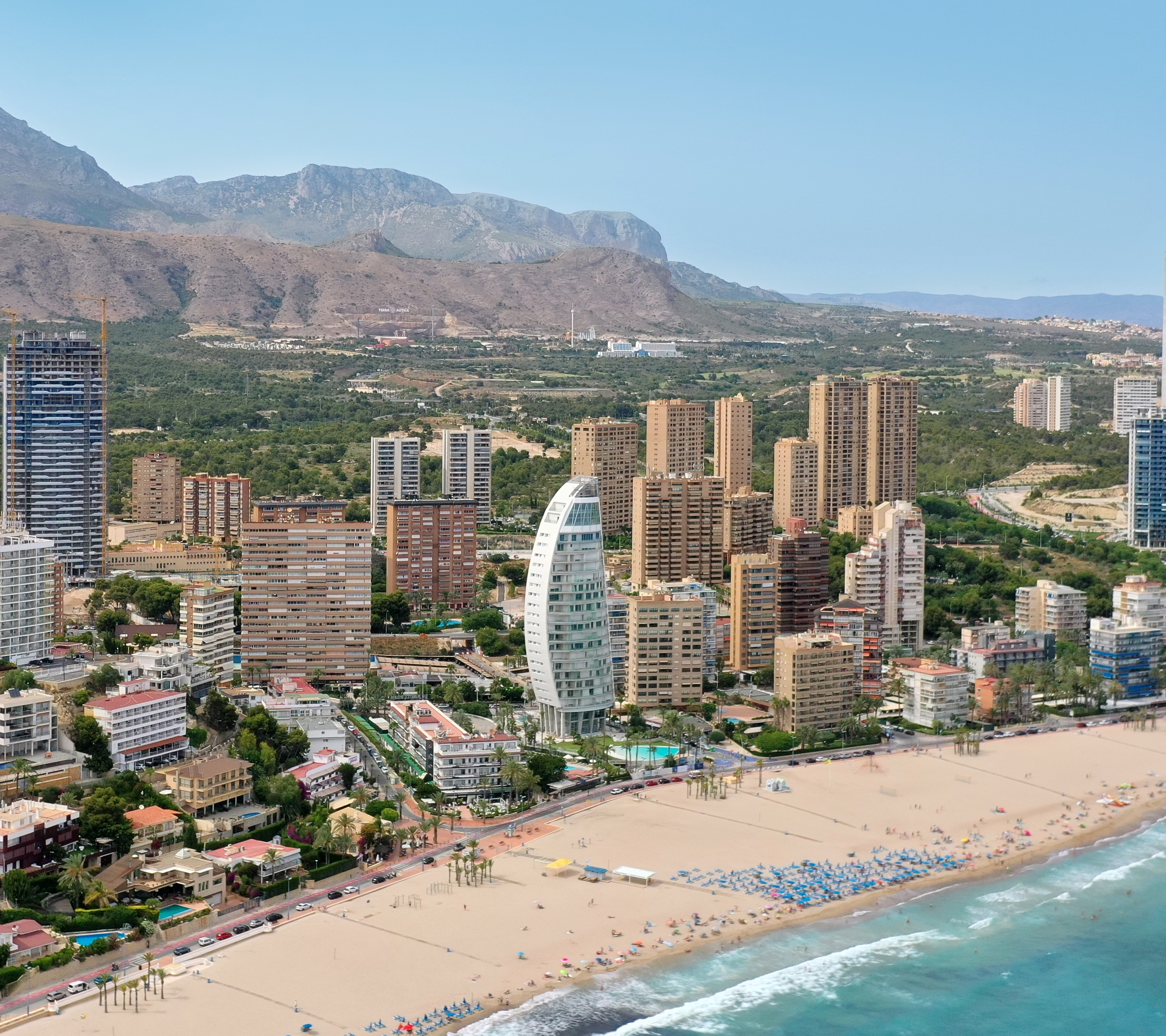 Luxury 2 bedroom apartment on the first line of Poniente beach in Benidorm