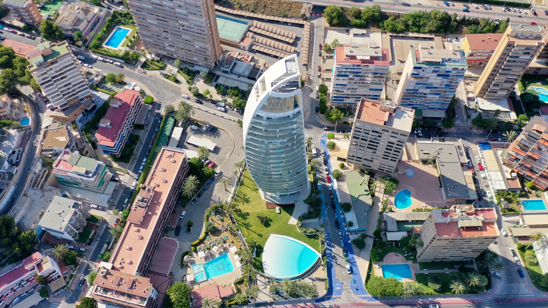 Luxury 2 bedroom apartment on the first line of Poniente beach in Benidorm