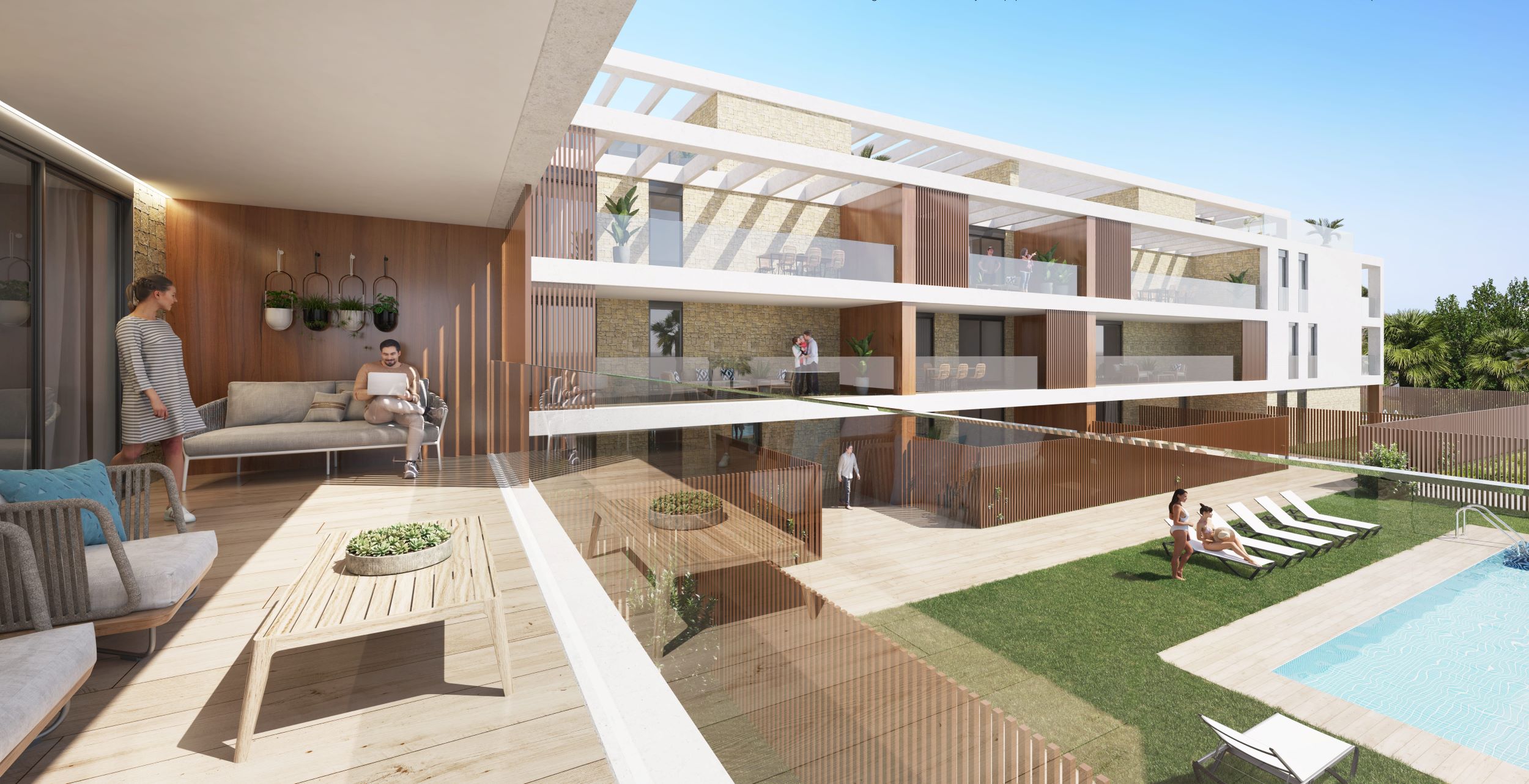 Appartement de luxe de 2 chambres à Javea