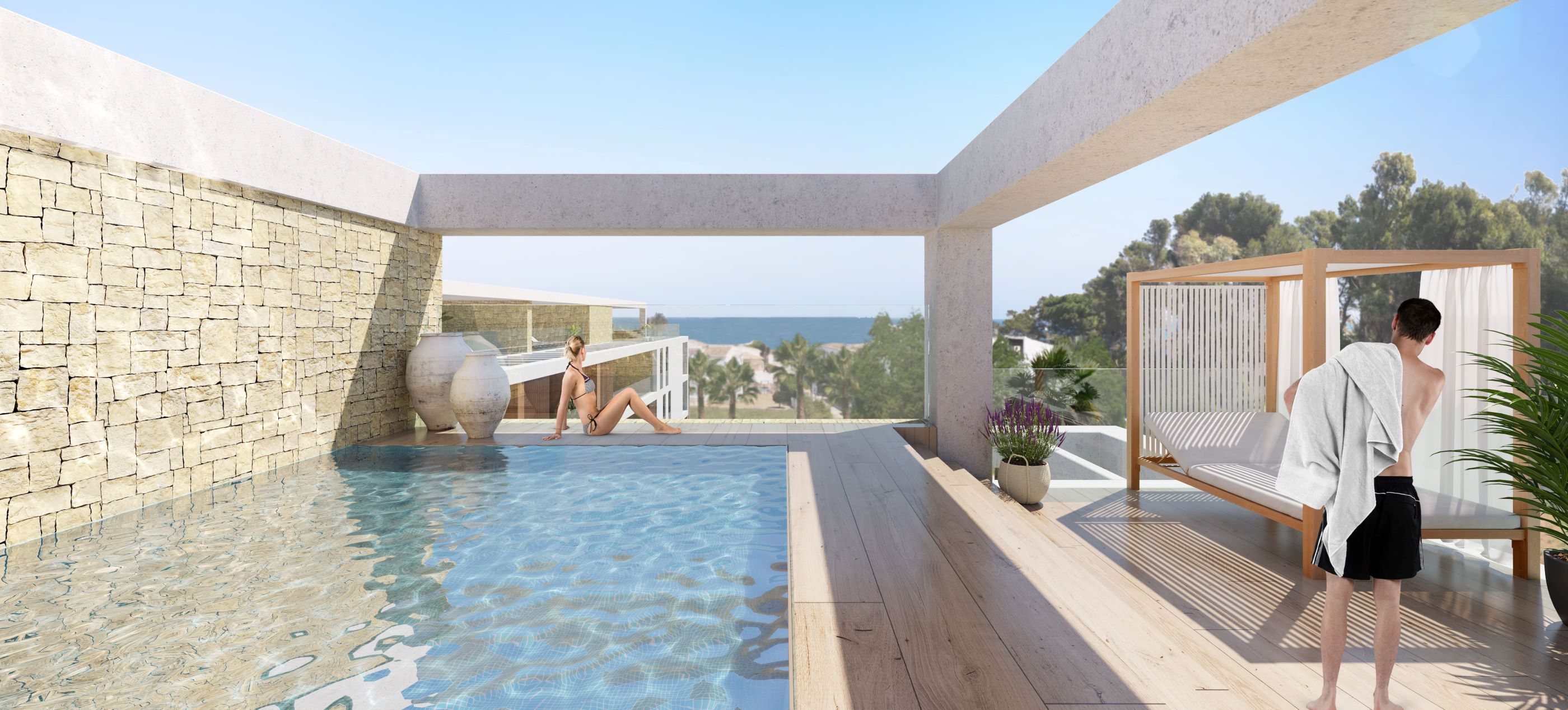 CBHN0546 - Penthouse de luxe à Jávea avec terrasse et piscine privée