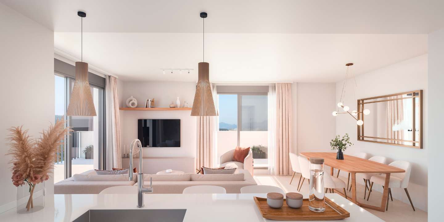 Nouvel appartement de 3 chambres à Denia à seulement 100 mètres de la plage