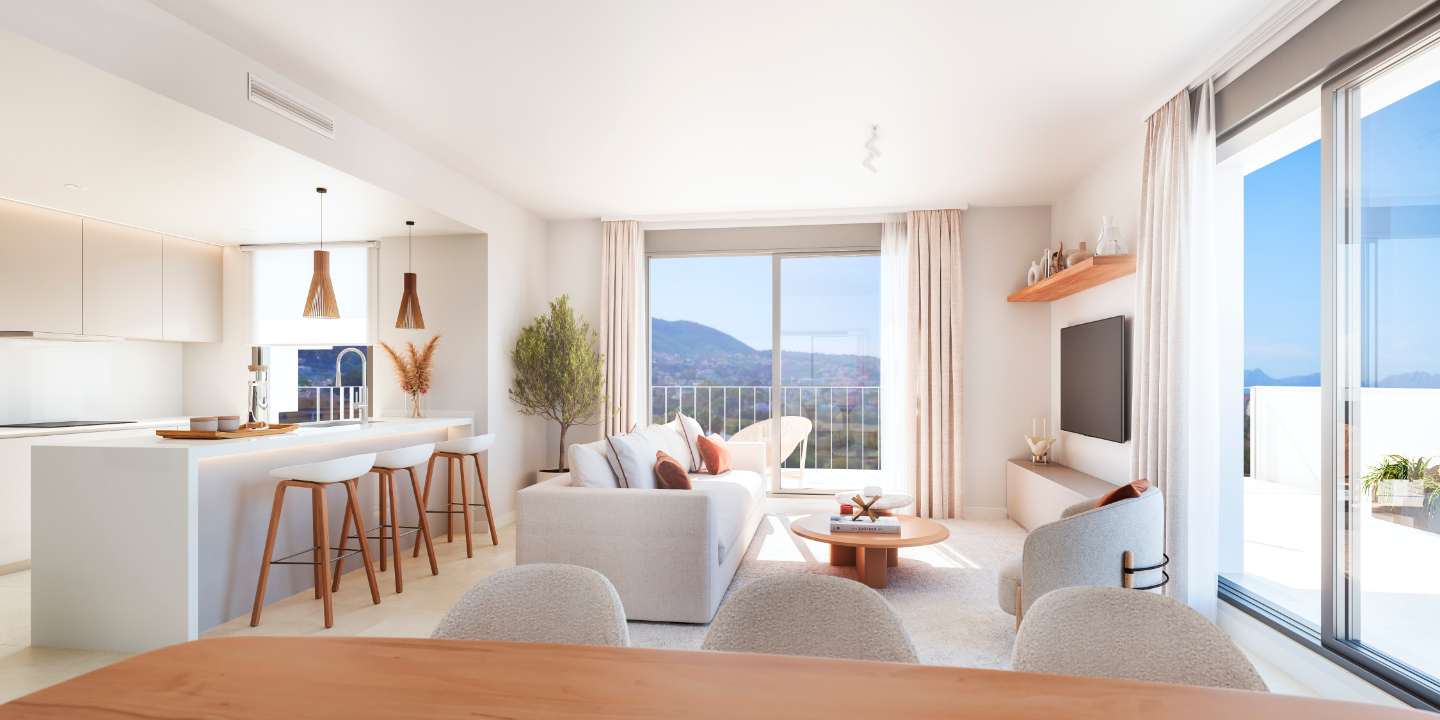 Nouvel appartement de 3 chambres à Denia à seulement 100 mètres de la plage